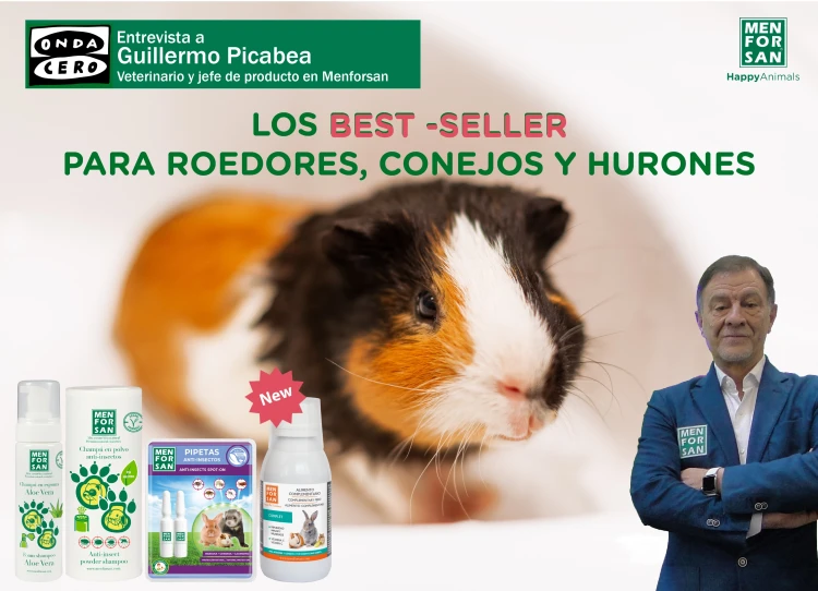 LOS PRODUCTOS BEST-SELLER DE ROEDORES, CONEJOS Y HURONES